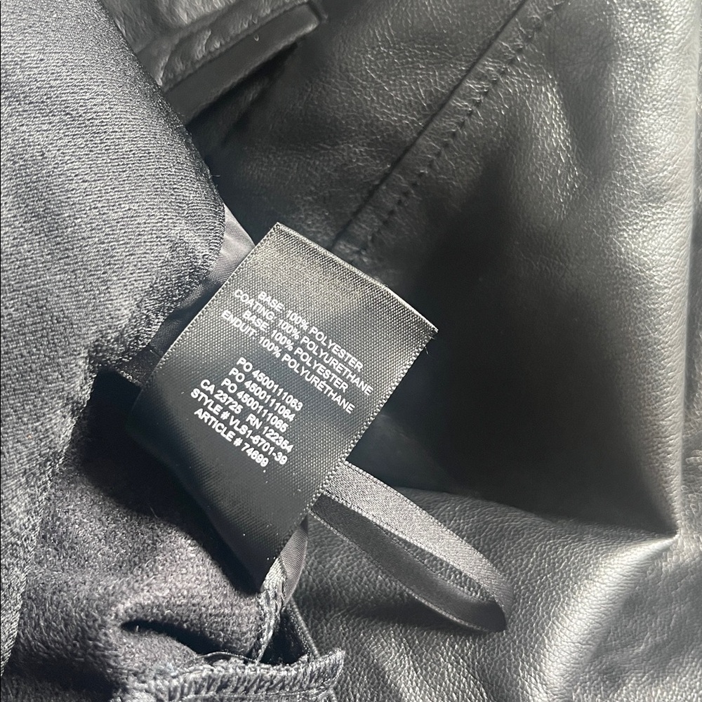 Babaton Aritzia Shiny Black Pants - Picture 9 of 9